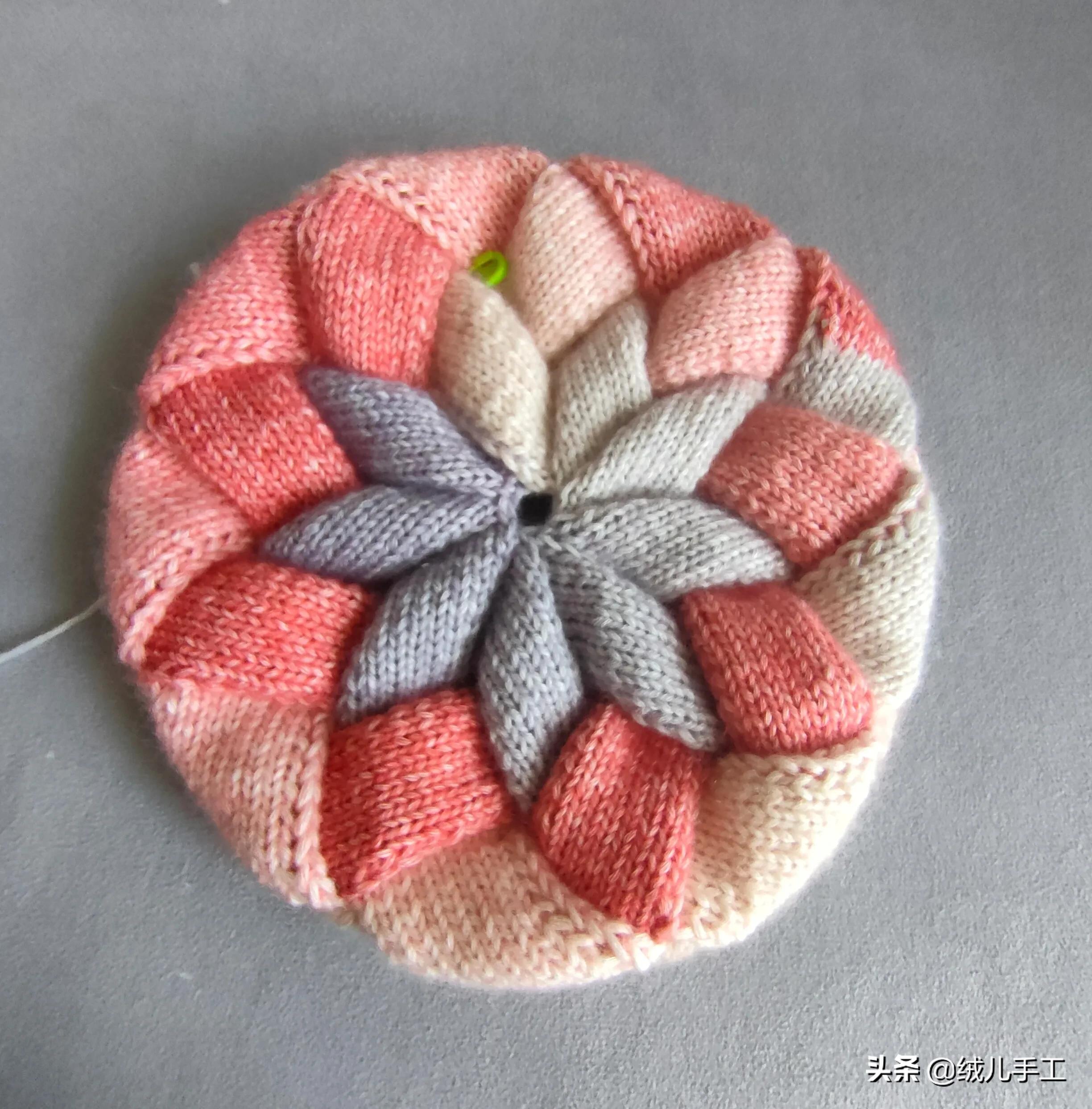 新款八角帽带帽檐编织方法,八角帽各种款式裁剪