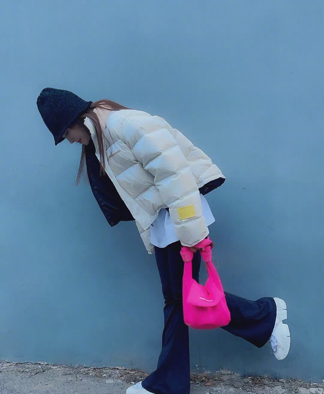 秦岚路人照,秦岚晒三亚度假照片