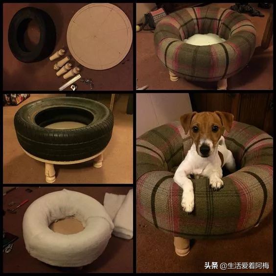 旧轮胎怎么改造成家里的装饰品,旧轮胎变废为宝炼油