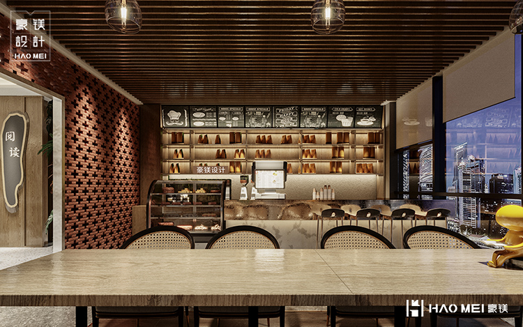 书店改造设计效果图,私人书店装修设计