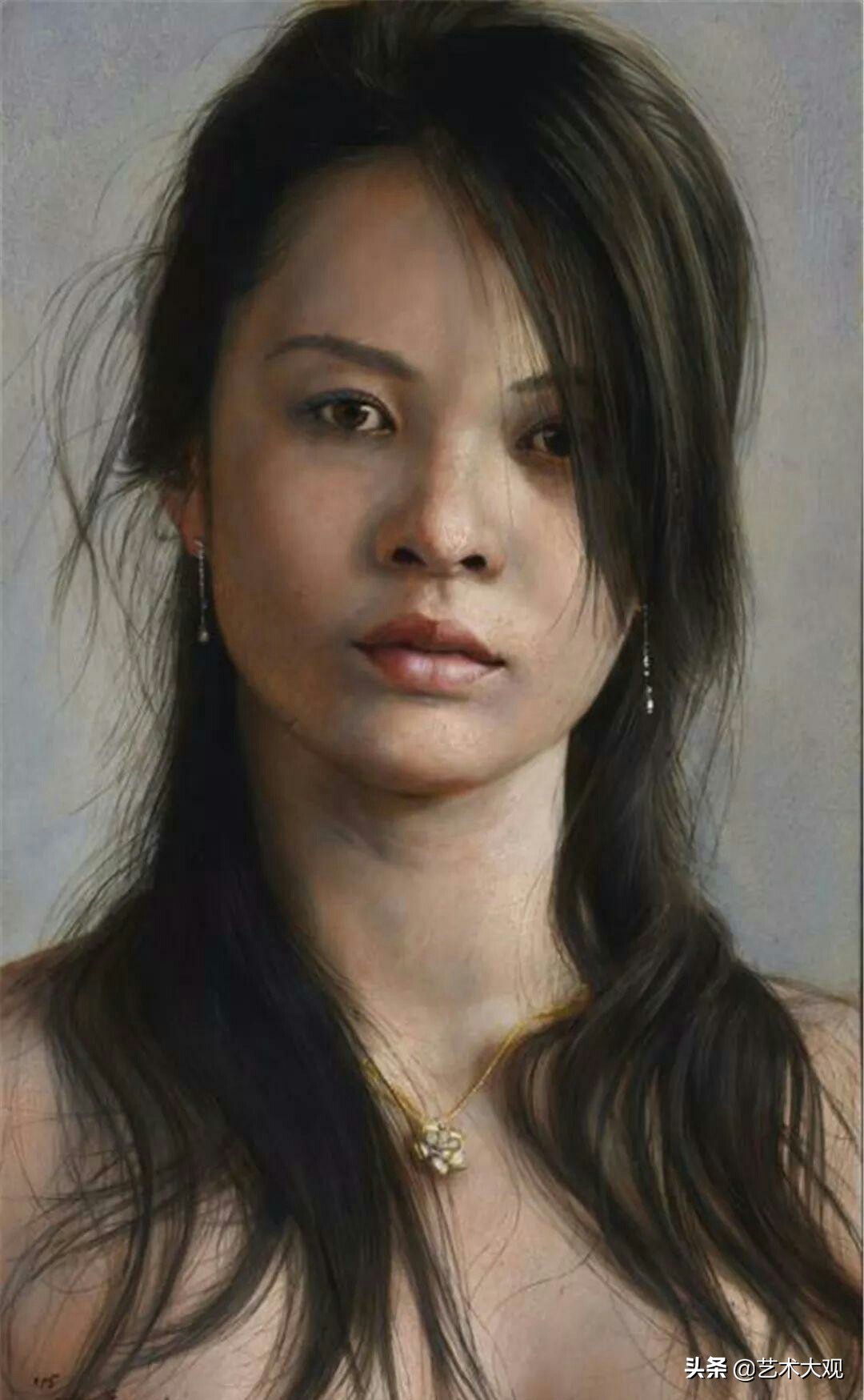 十六幅中国古典女性油画欣赏图片,日本古代古典油画