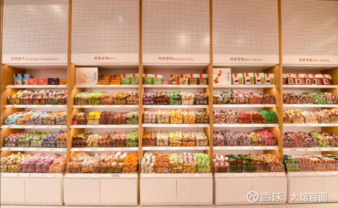 良品铺子旗下的另一个零食品牌,良品铺子对标外国雀巢公司