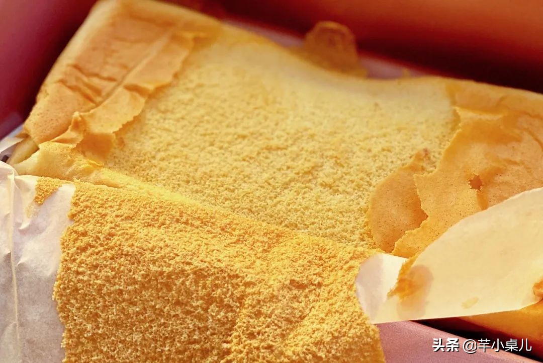 古早蛋糕慢速教程,八寸古早戚风蛋糕翻车