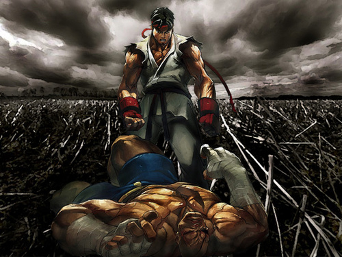 街头霸王4杀意波动,街头霸王5隆被各种ko