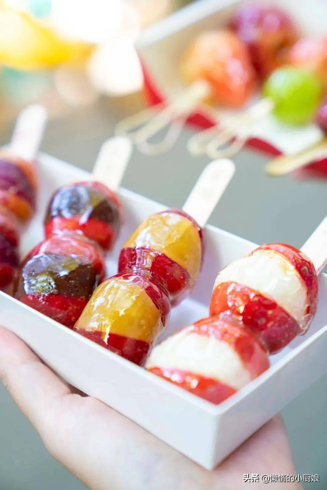 彩虹小厨做糖葫芦,吕小厨自制糖葫芦