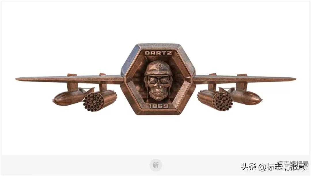 骷髅轰炸机!这应该是世界上最「硬核」的车标了