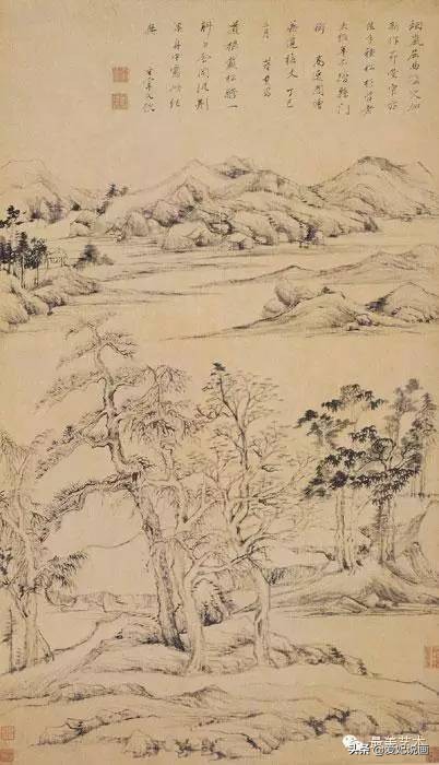 明代山水名画,明代山水书法作品欣赏
