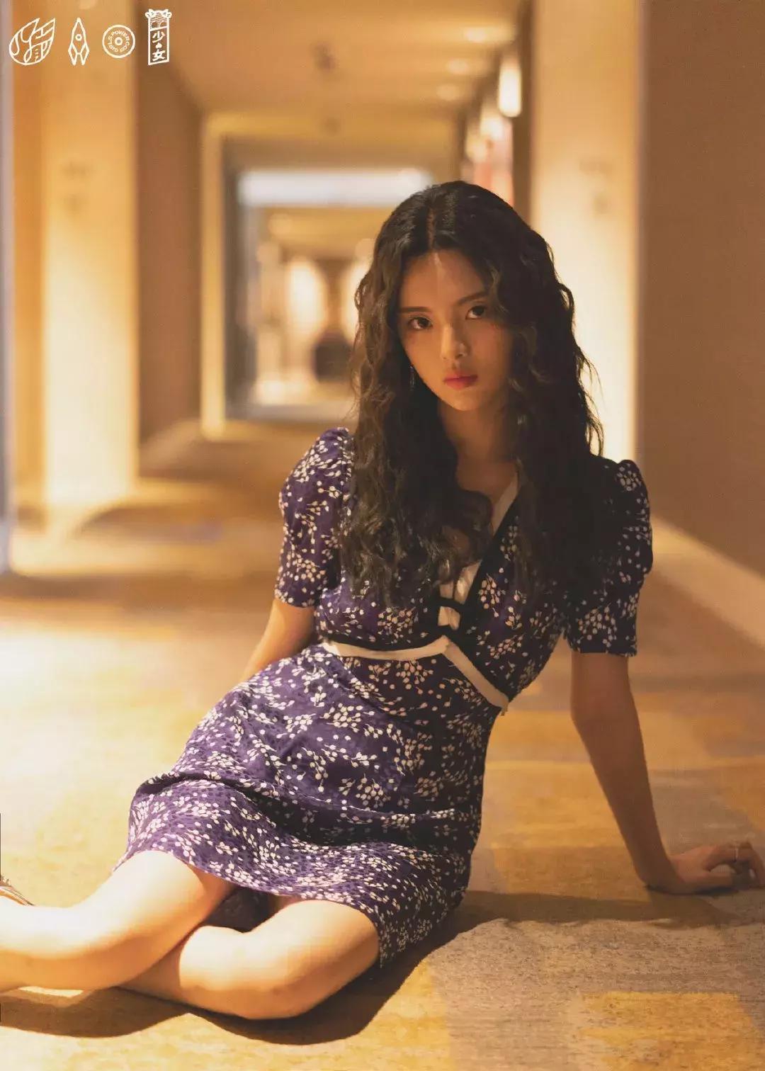 碎花裙泫雅风,lisa泫雅风衣服