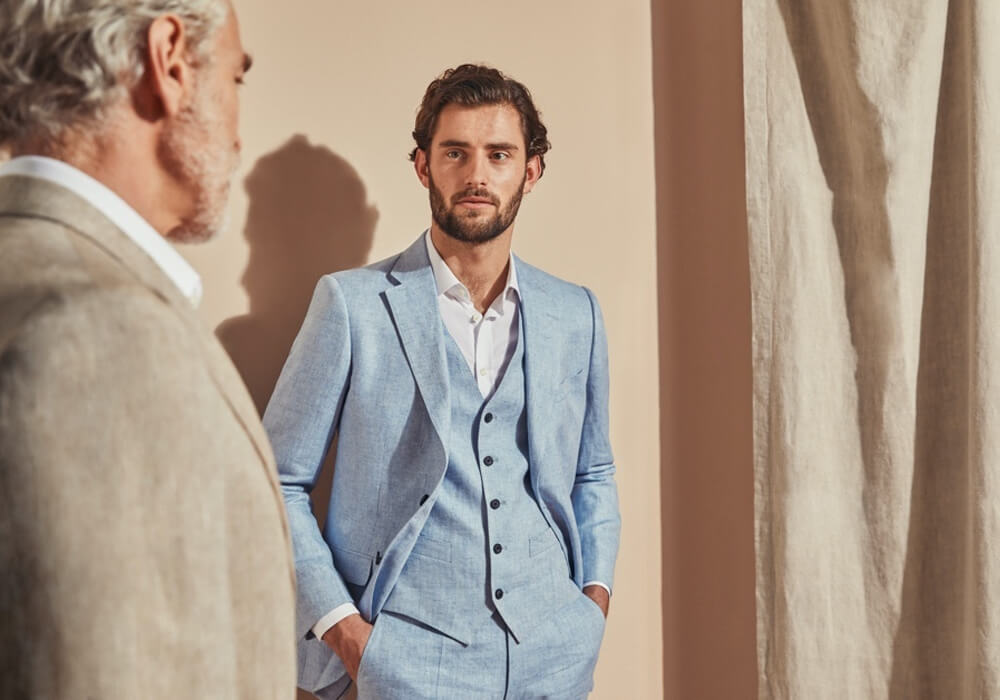 怎样穿西装能清凉舒爽,夏天穿西装怎么凉快