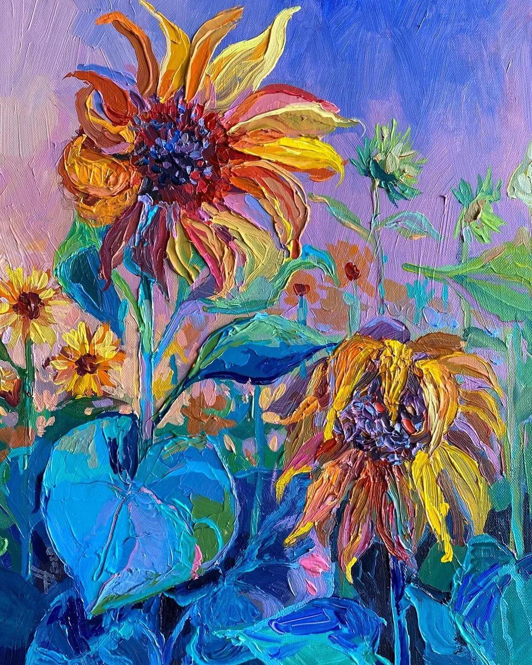 一千元颜料画画,画画颜料全套捡漏