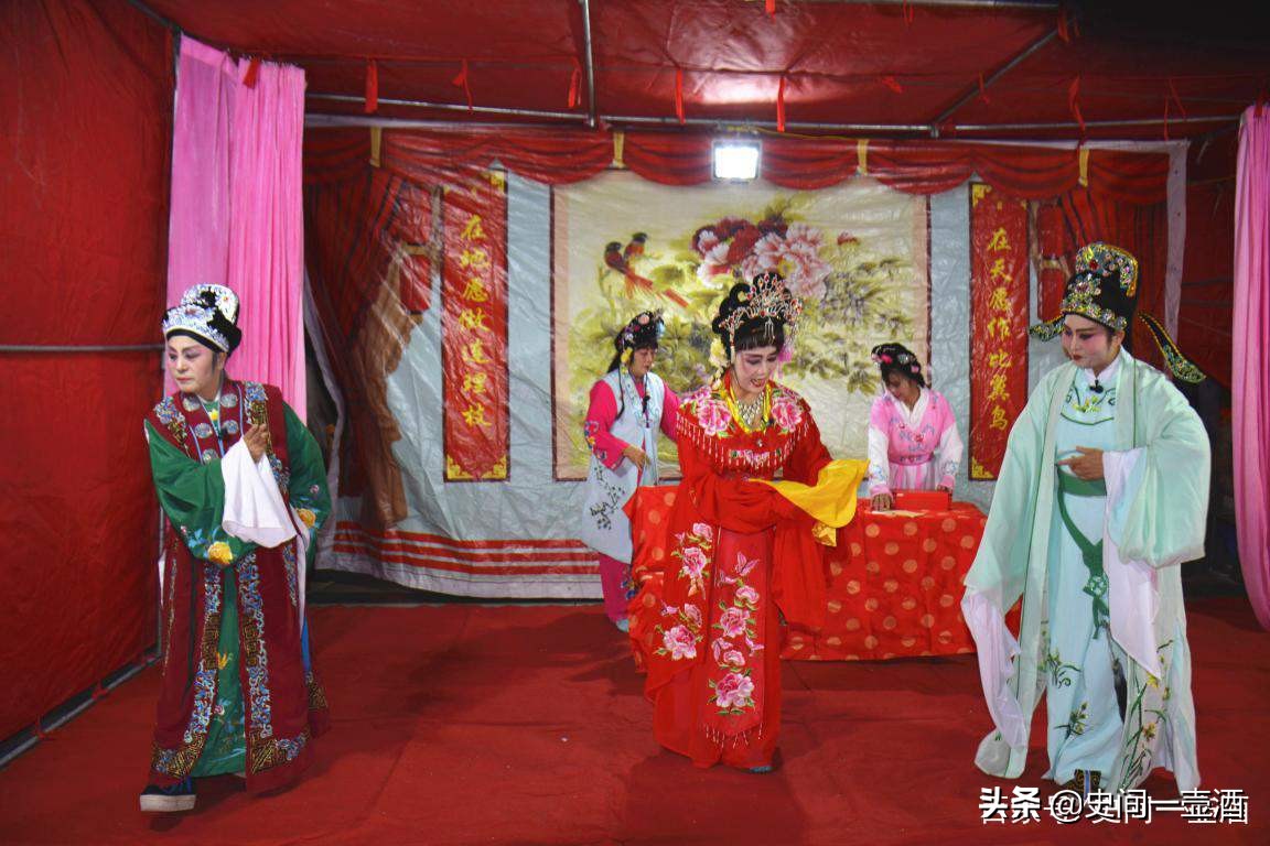 江苏沭阳县虞姬故里,淮海戏虞姬