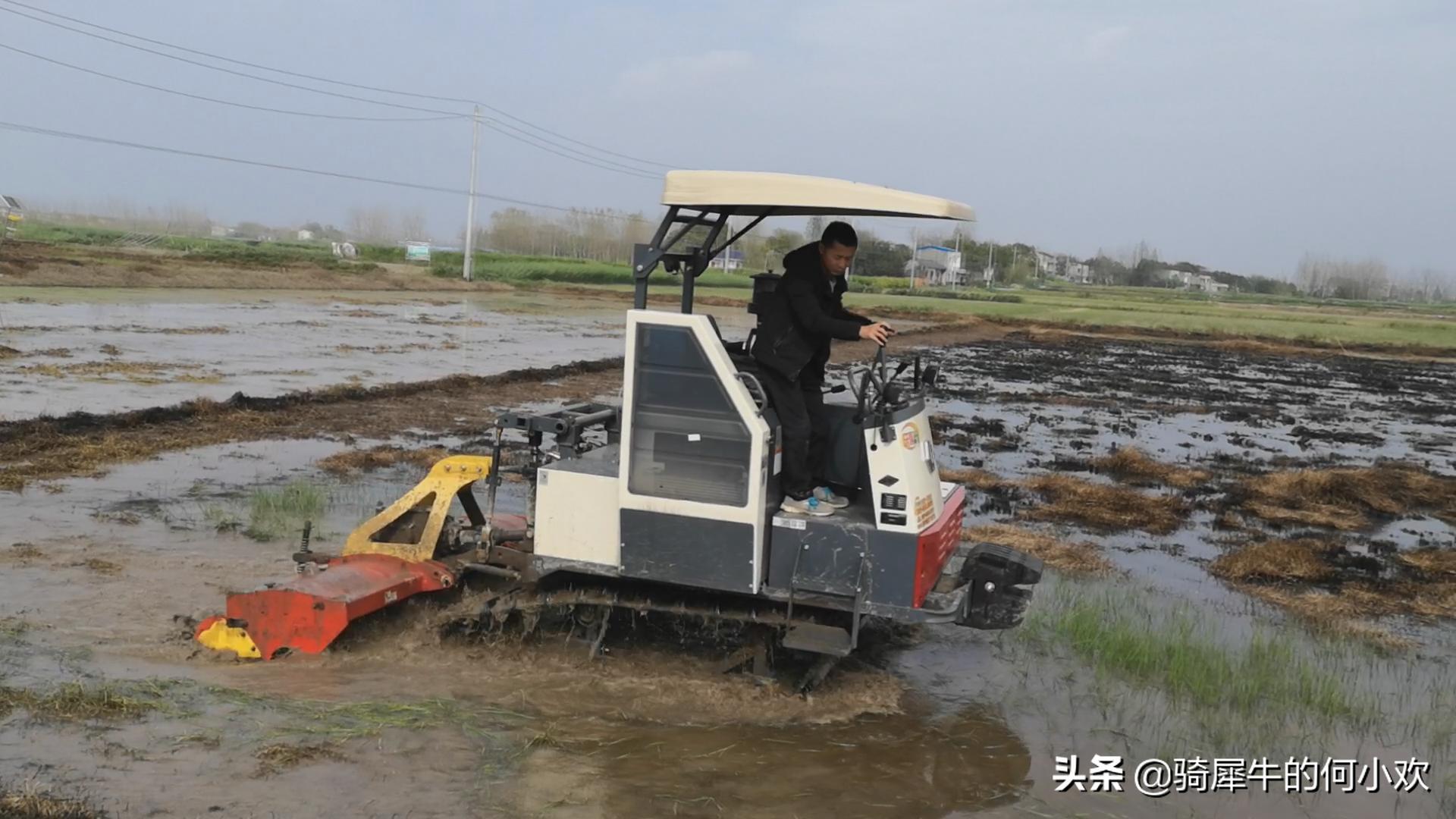 最先进的大马力旋耕机,履带式旋耕机1000匹马力