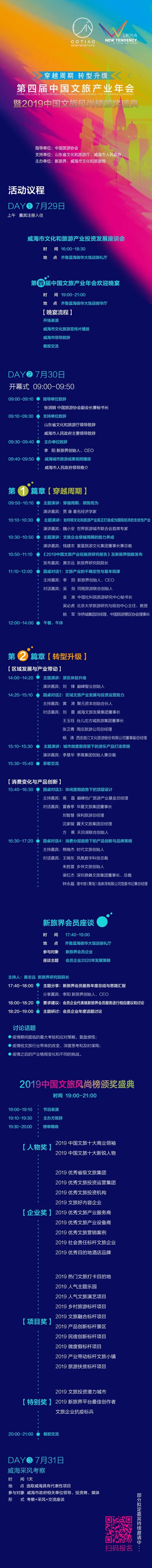 2019中国文旅优秀品牌,国内文旅风尚榜