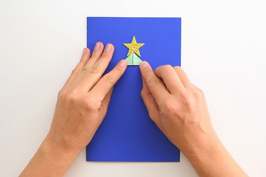 幼儿手工圣诞树立体,圣诞树立体手工卡纸