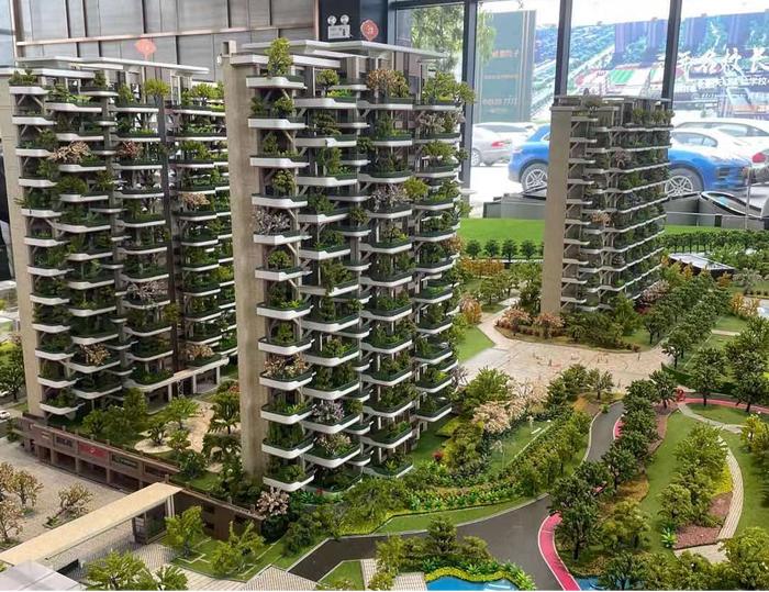 长沙空中庭院,长沙第三代住宅空中花园