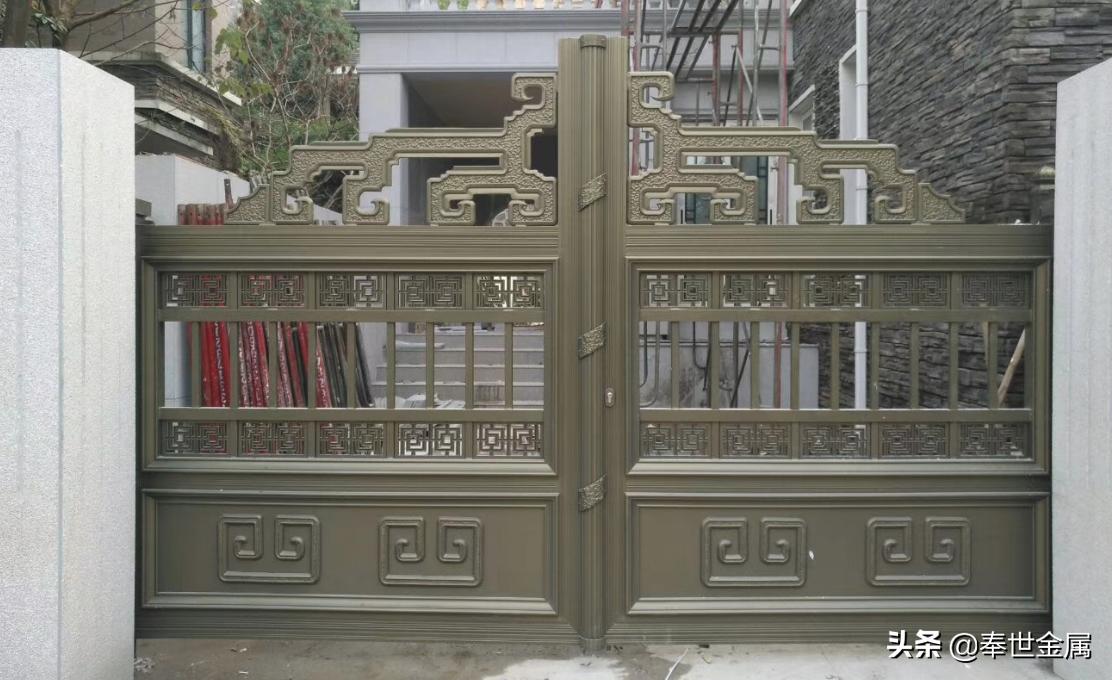 庭院大门这样选,农村庭院大门宽和高最佳尺寸