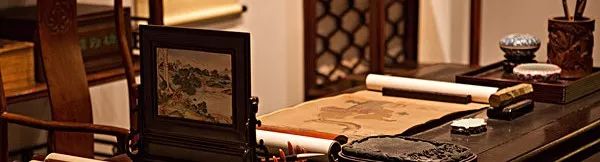 最适合挂书房的对联,书房装裱对联效果图