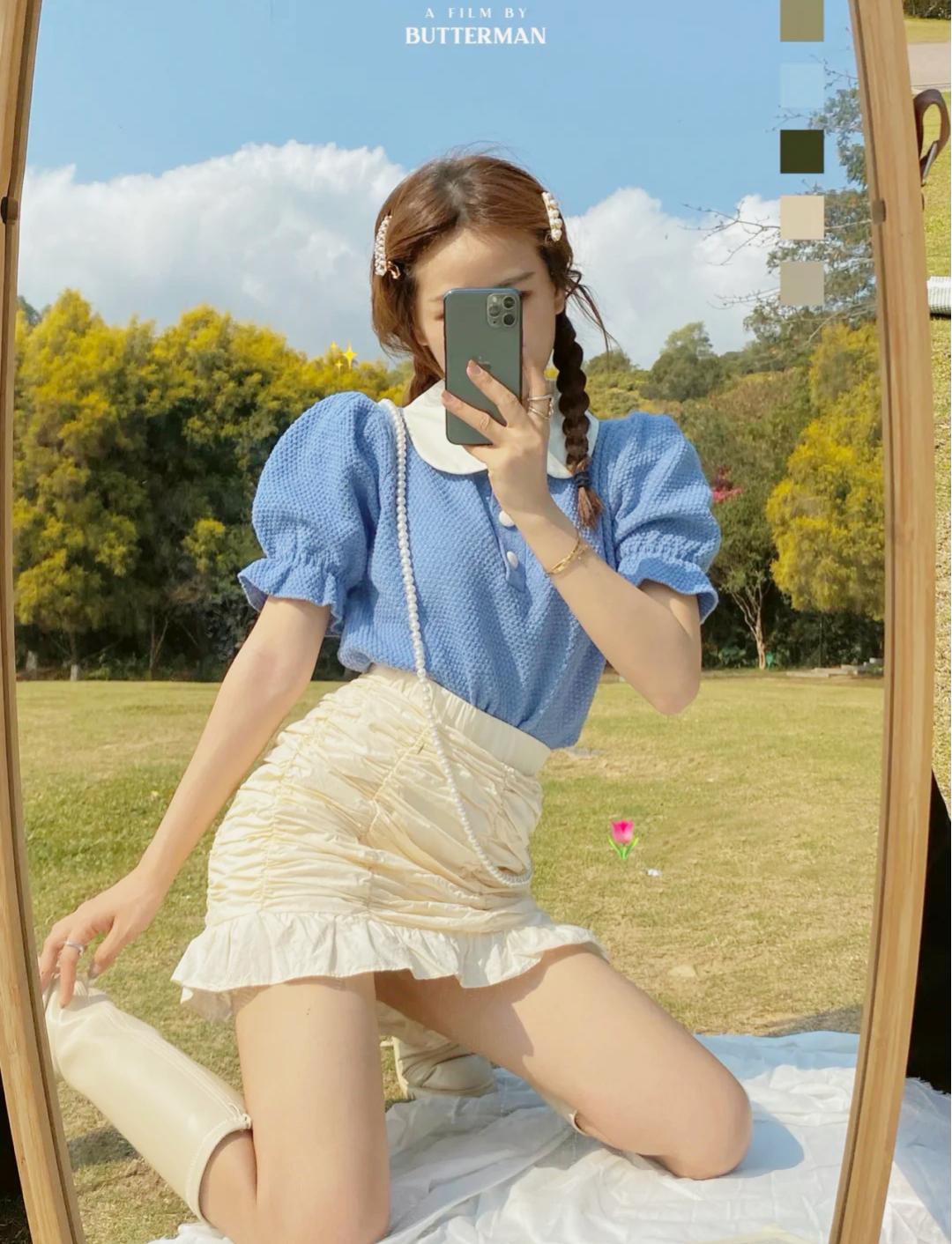 学生党显瘦显高穿搭,穿什么裙子显瘦显高学生党