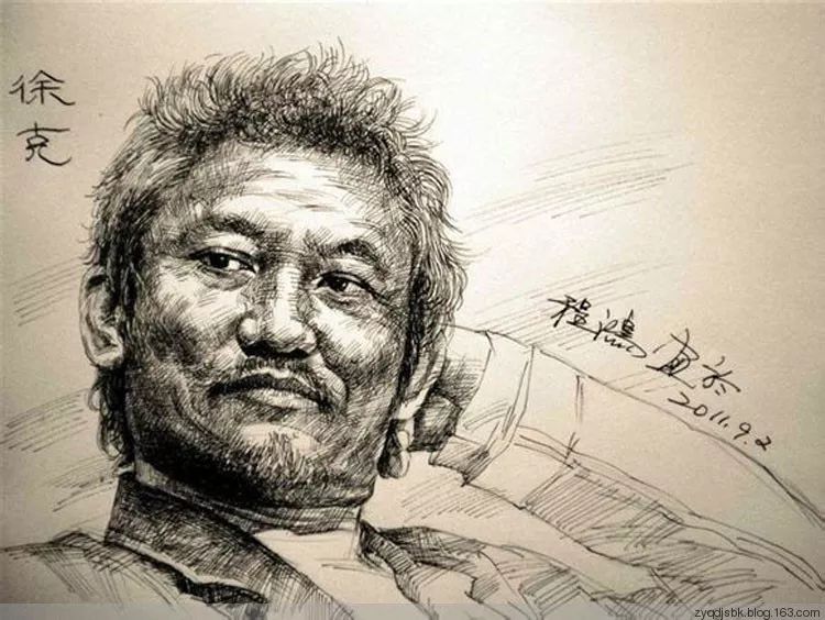 如何画出夸张的人物肖像画,当灵魂画手模仿大师作画