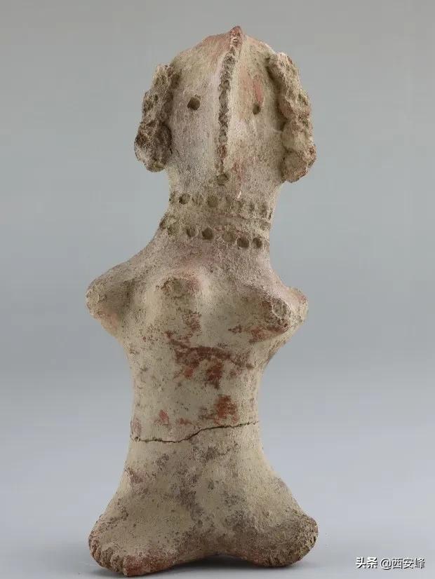 红山文化女神复原图,红山女神像的真实面目