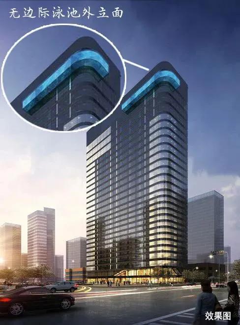 世界最大悬空透明玻璃泳池,高空玻璃无边际泳池