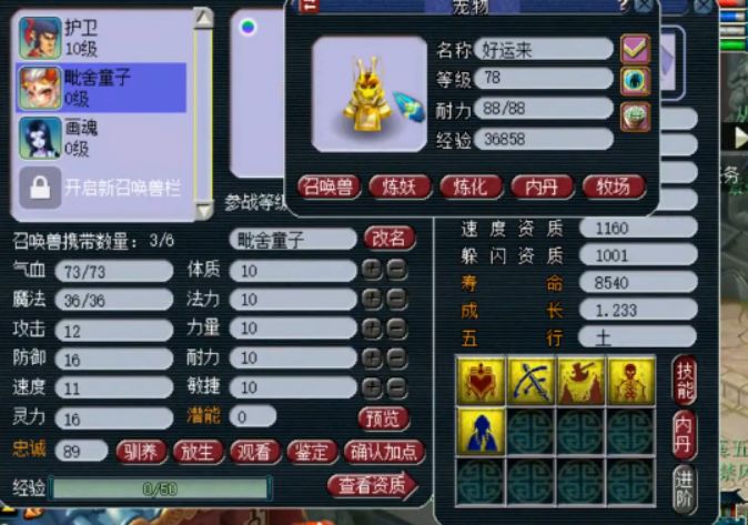 梦幻西游野生合宠,梦幻西游手游野生合宠攻略