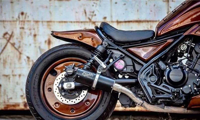 超帅气的本田CM300改装作品，日系小太子化身未来战士