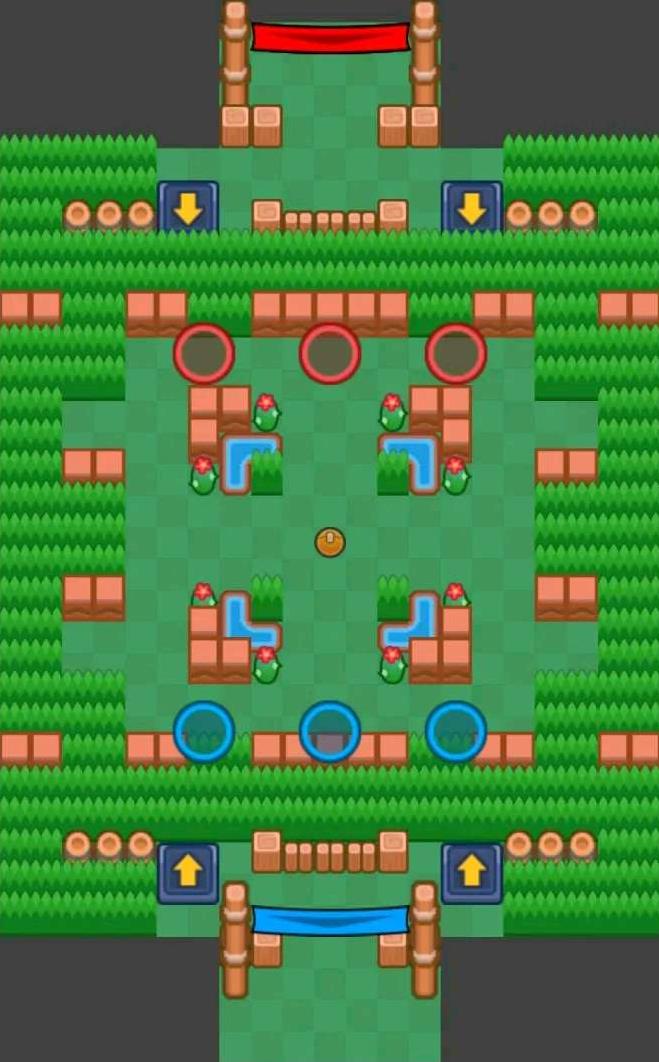 荒野乱斗地图图纸,荒野乱斗优秀地图