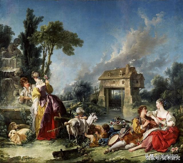 油画与水墨中西绘画艺术比较,怎样欣赏中国画与西洋油画