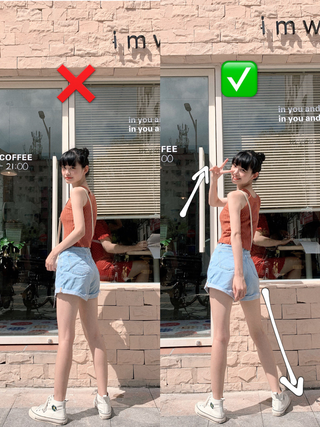 避免尴尬的七个拍照站姿,站着简单拍照动作