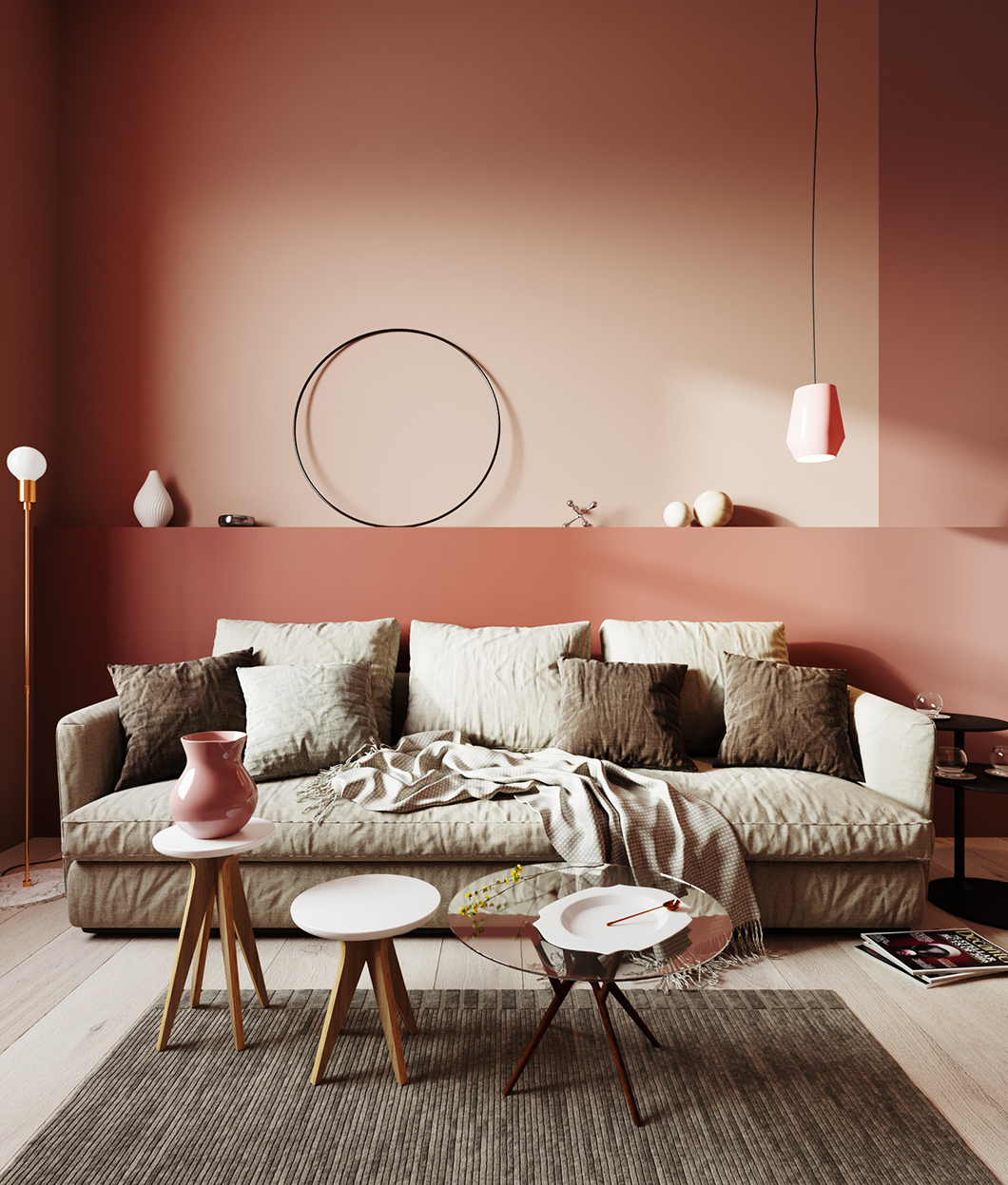 墙颜色怎么选暖色,墙色搭配最佳颜色