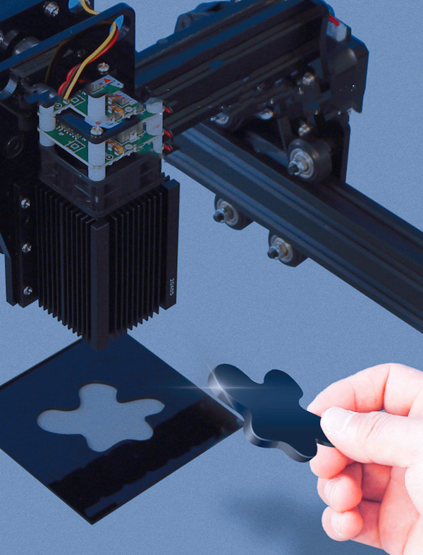 laserpecker2移动激光雕刻机,激光雕刻机买哪一款实用