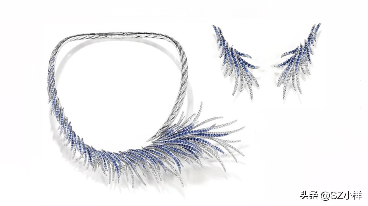 轻盈飘逸的羽毛,承载厚重的文化,演绎珠宝界永不落幕的时尚经典