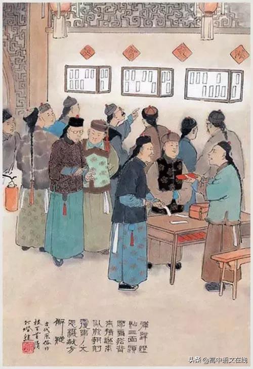 100张风俗图，100首诗词，太美了