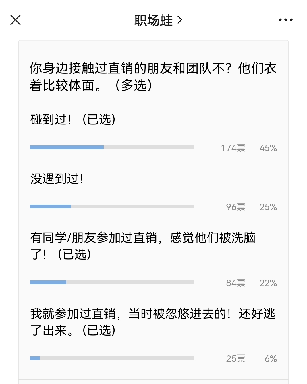 身边常看到一个穿着比较体面的团队