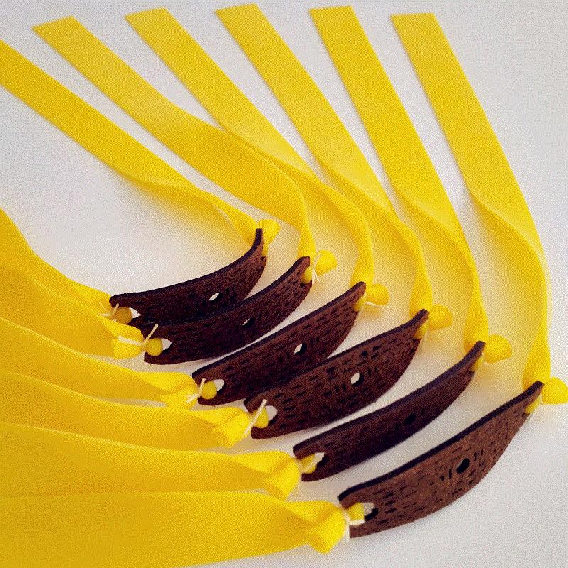 弹弓皮筋用到什么程度就不能用了,弹弓皮筋用多了就不准了