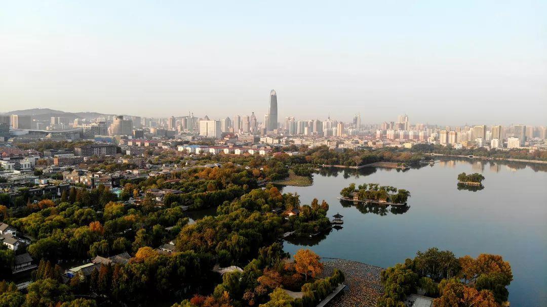 济南四大泉群,济南四大泉群全景图