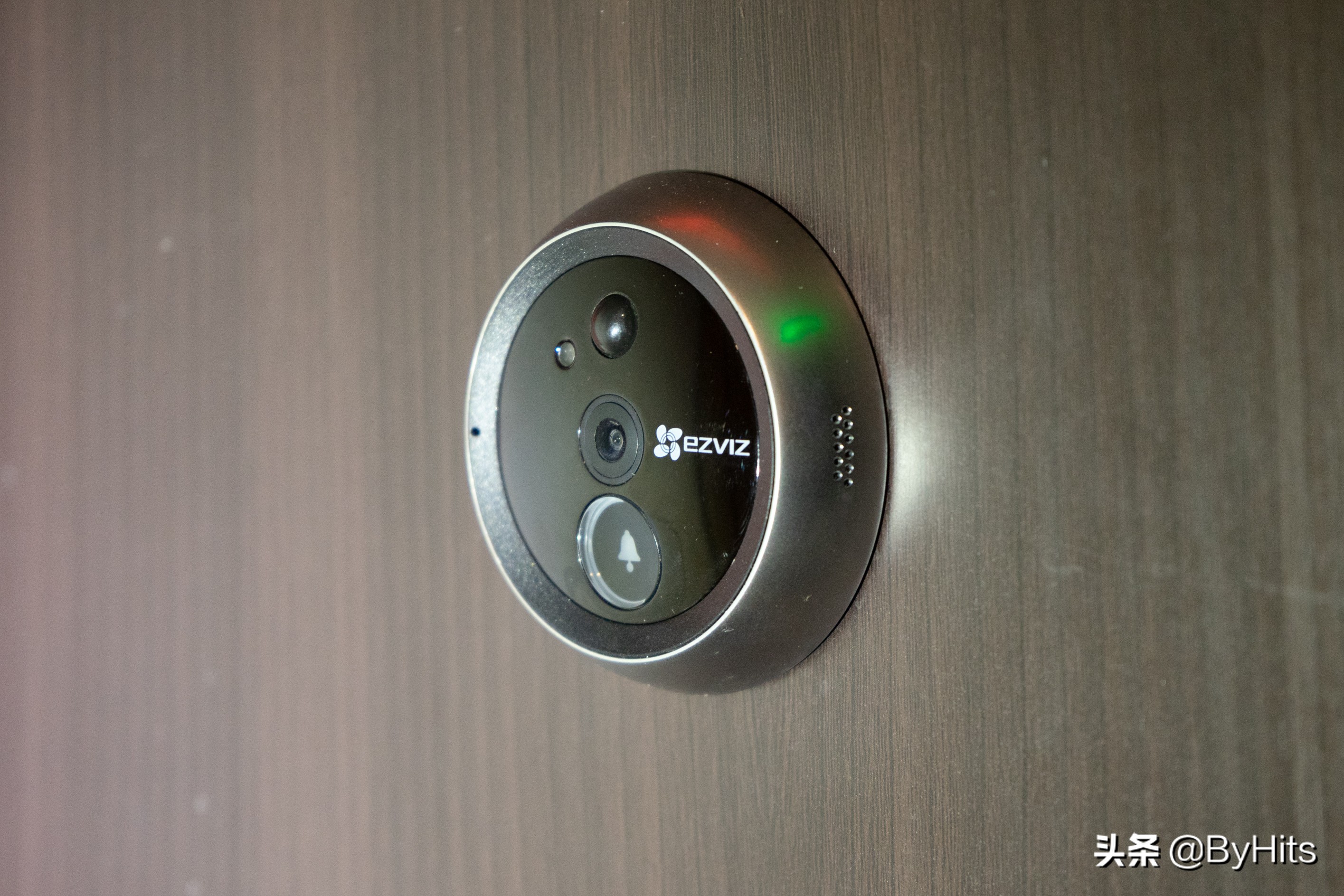 家庭门上猫眼监控摄像头,看护家摄像头夜视效果