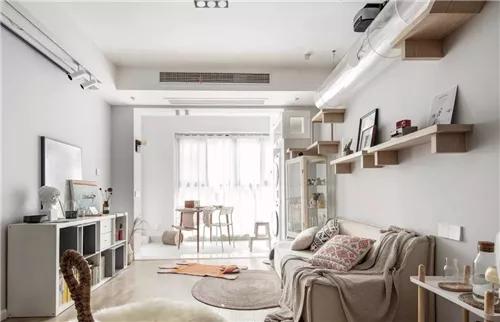 客厅中央空调安装好效果图大全,客厅装中央空调省钱方法