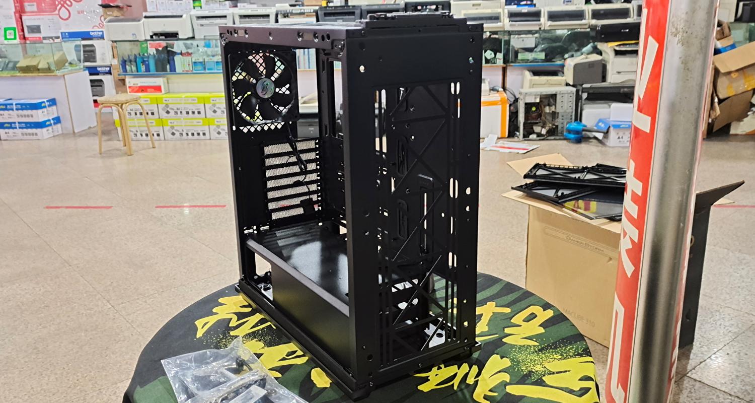 电脑城装机视频教程,九州风神水冷散热器安装过程