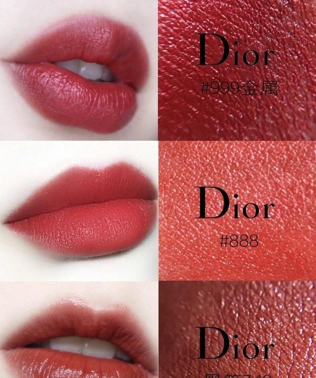 迪奥口红哪个色号好看999,迪奥999口红satin和velvet有什么区别
