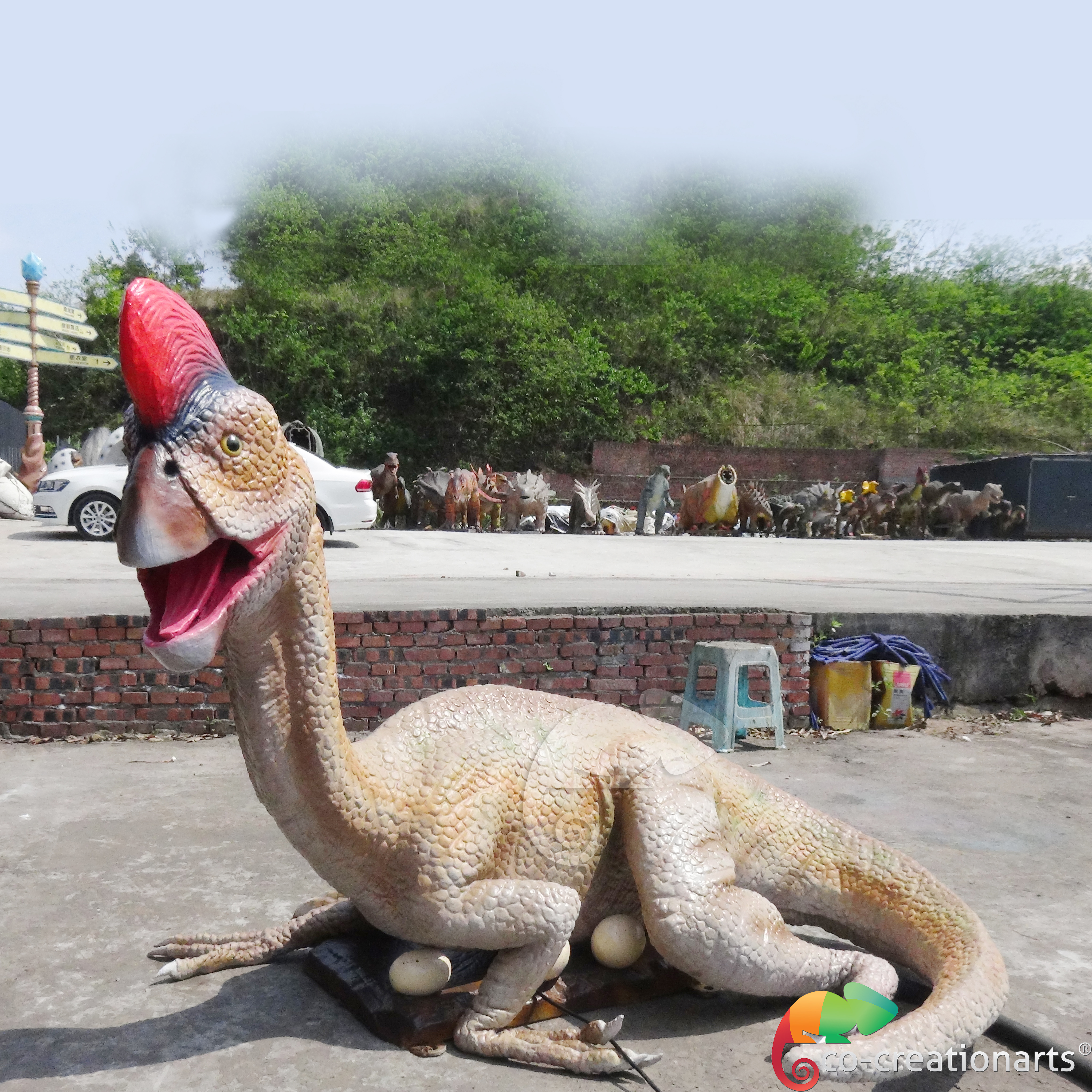 恐龙模型仿真会动,国外仿真恐龙可动模型