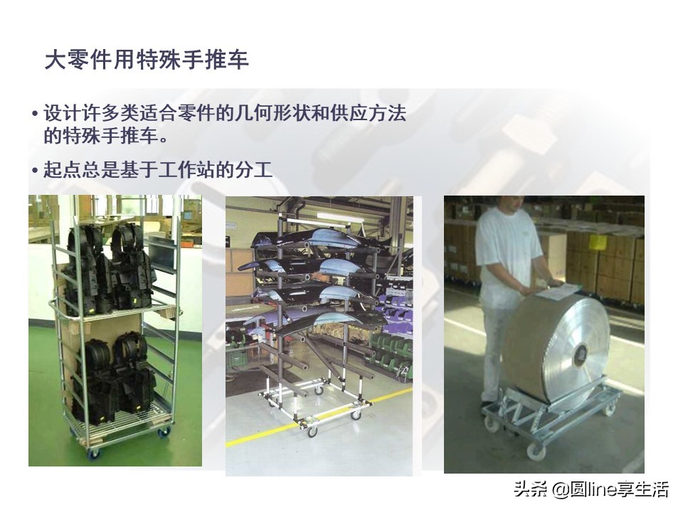 精益物流方式和转运工具