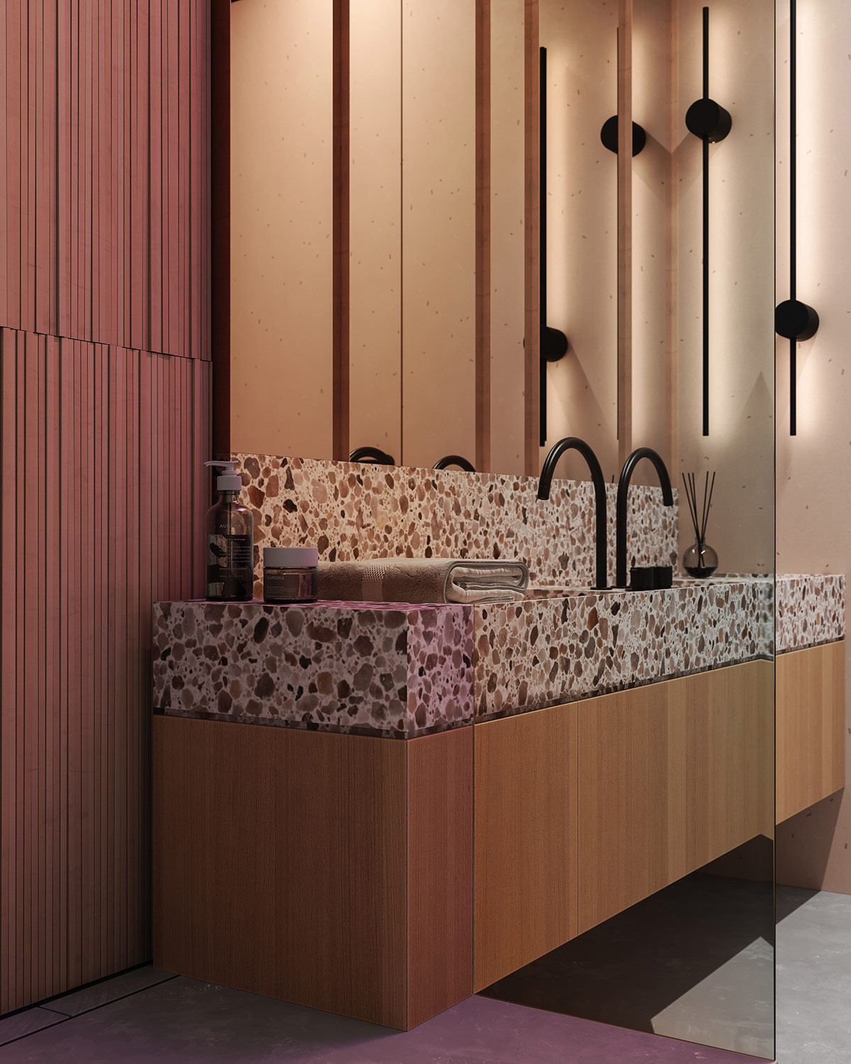 色彩质感强的室内设计,色彩主义室内设计