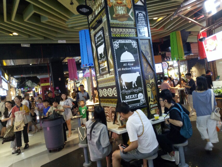 广州北京路步行街全景,广州市步行街怎么样