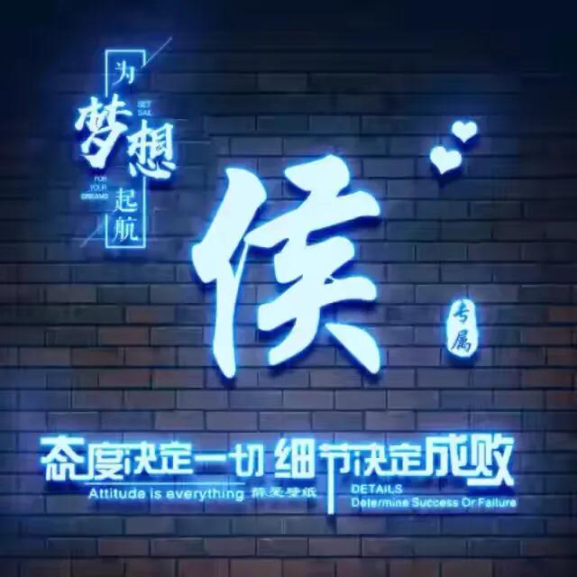 裸眼3d姓氏微信头像,3d逼格黄金透明微信头像姓氏