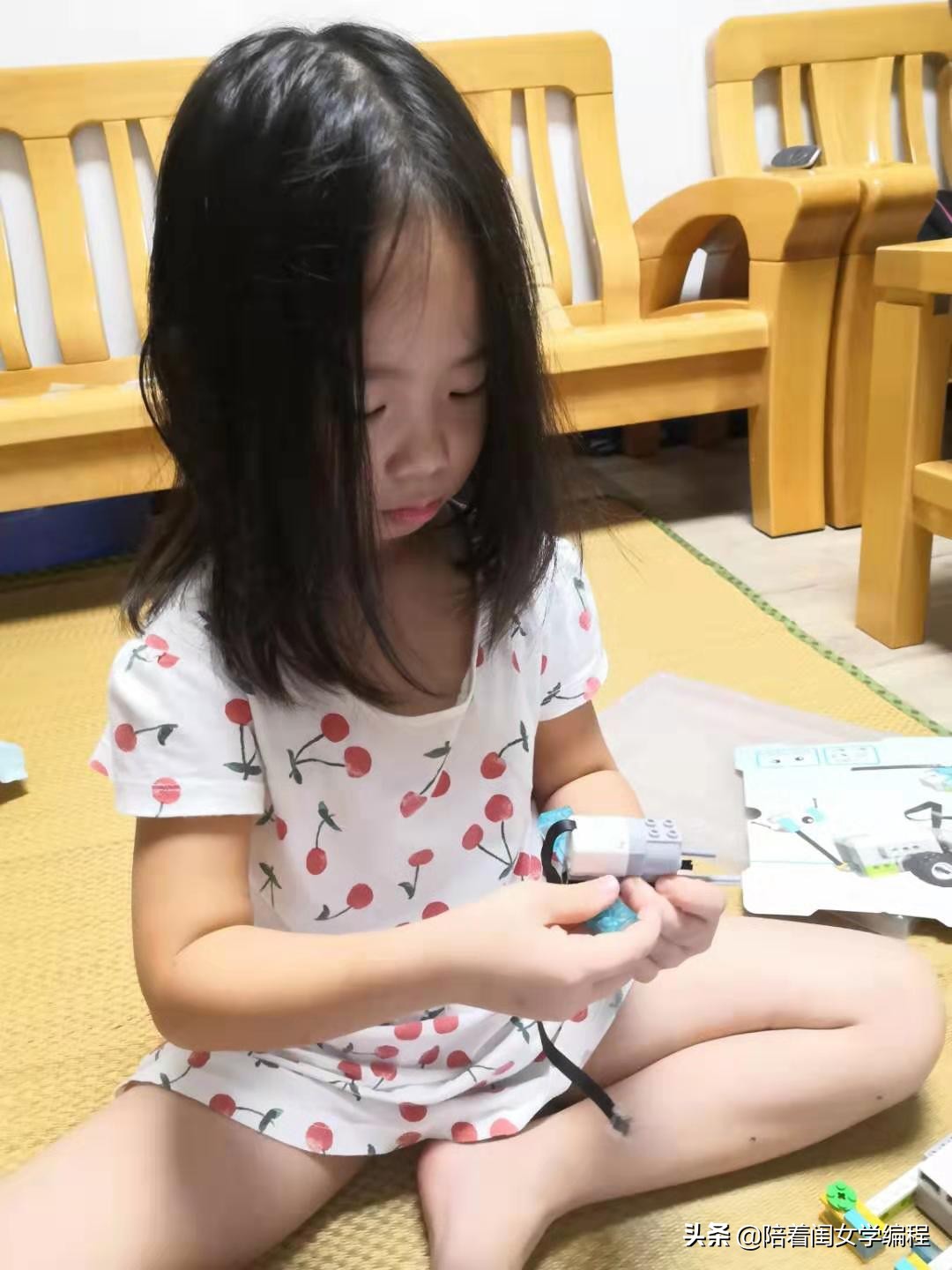 采蜜的小蜜蜂乐高大颗粒搭建,乐高搭建蜜蜂采蜜