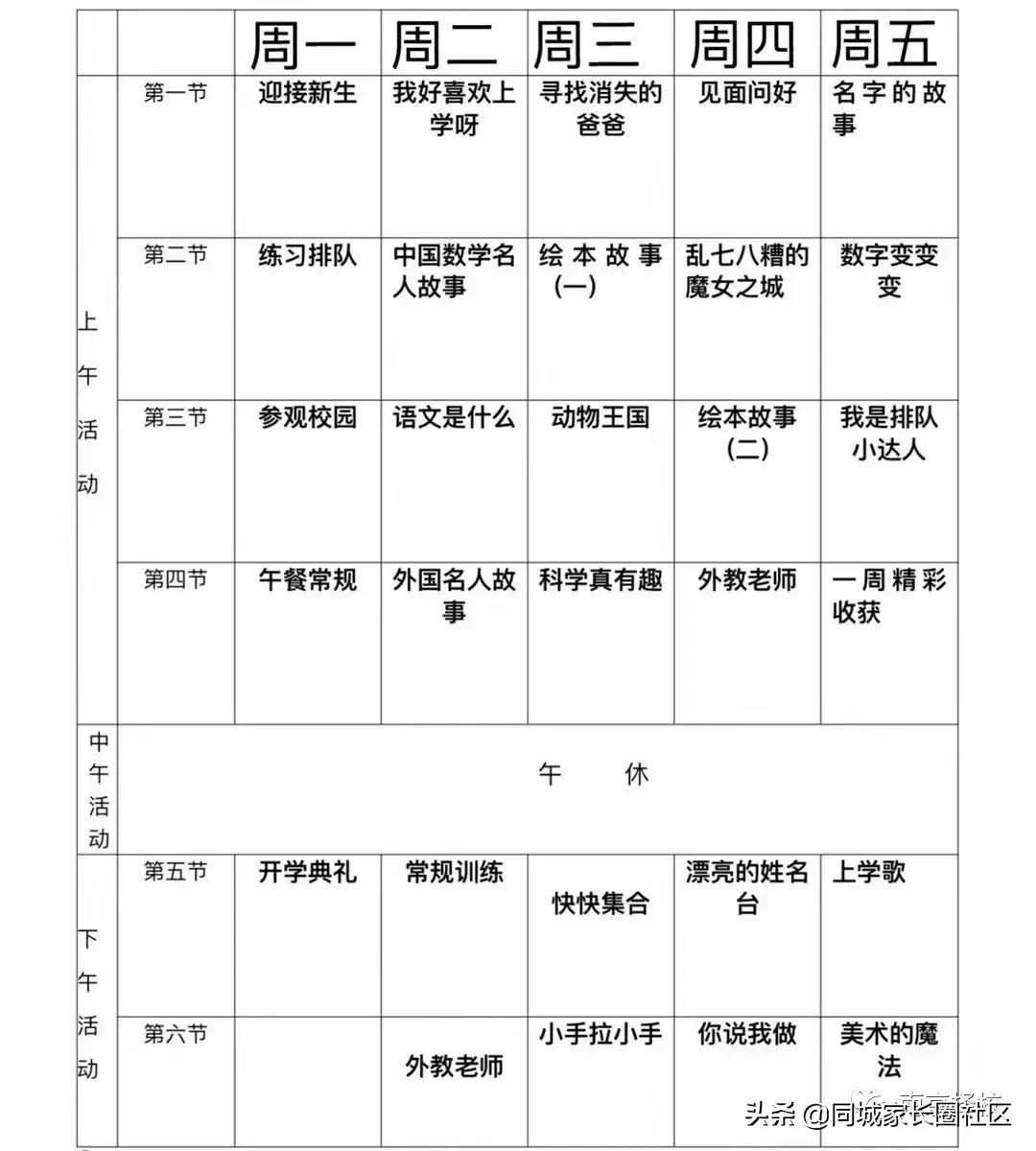 南京20所公办、民办校课程表曝光！这些秘密你看懂了吗？