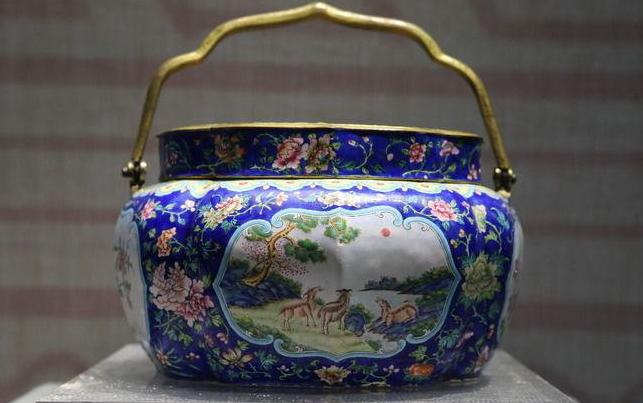 清朝的珐琅工艺,民国时期银质珐琅器的艺术与风格