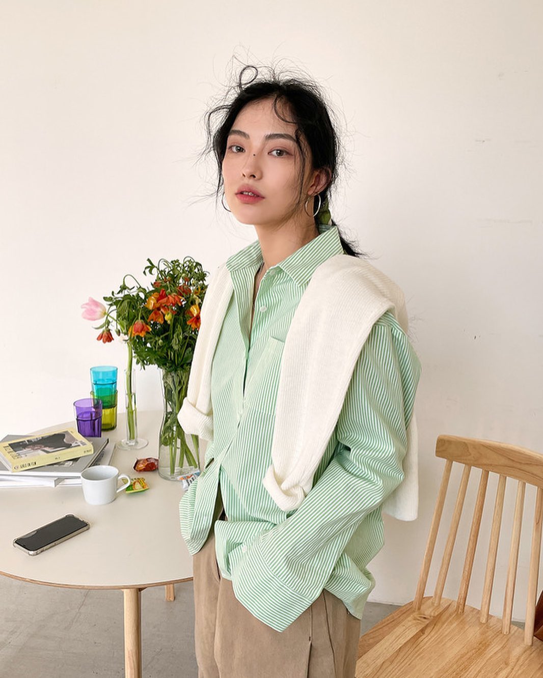 今年春夏就用「淡绿色」来点缀!带你看韩国热销的春绿新品